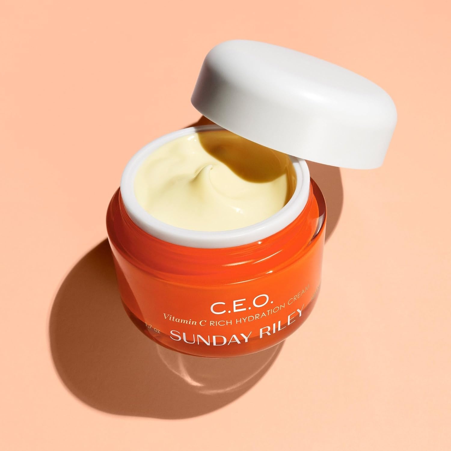 Sunday Riley C.E.O. Vitamin C Rich Hydration Cream Face Moisturizer(0.5 Fl Oz (Pack of 1))
