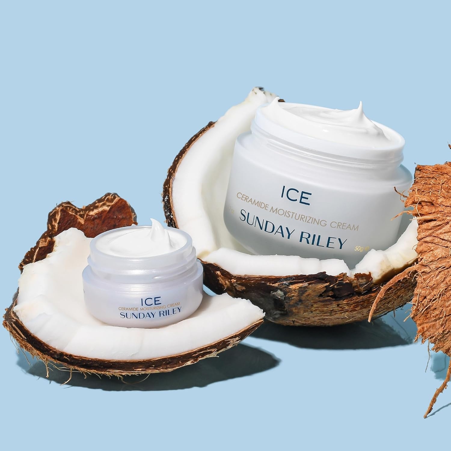 Sunday Riley Ice Ceramide and Vitamin F Moisturizing Face Moisturizer Dry Skin Cream - view 4