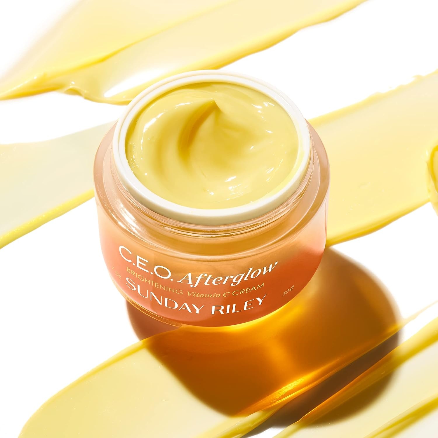 Sunday Riley C.E.O. Afterglow Brightening Vitamin C Cream Face Moisturizer(1.7 Fl Oz (Pack of 1))