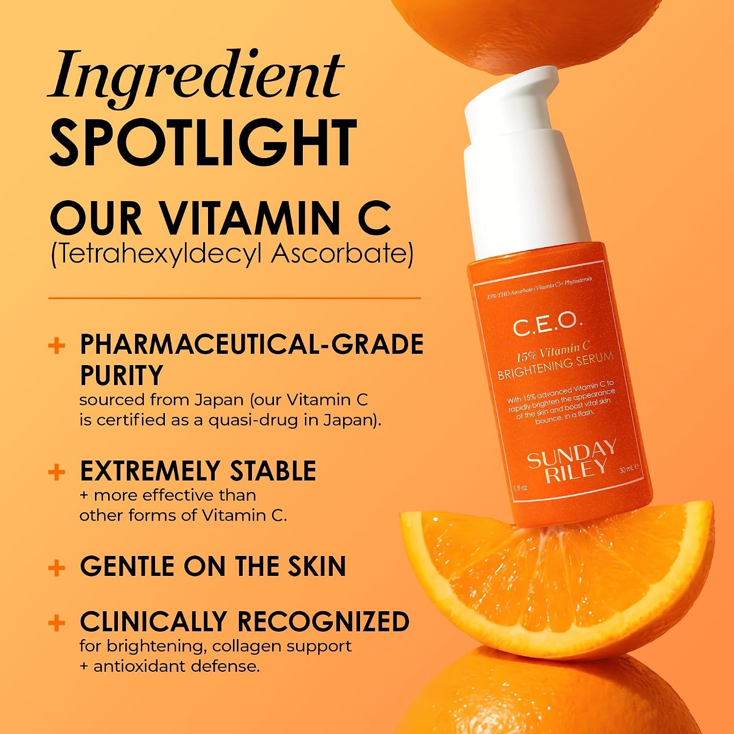 Sunday Riley C.E.O. 15% Vitamin C Brightening Serum(0.5 Fl Oz (Pack of 1)) - view 7