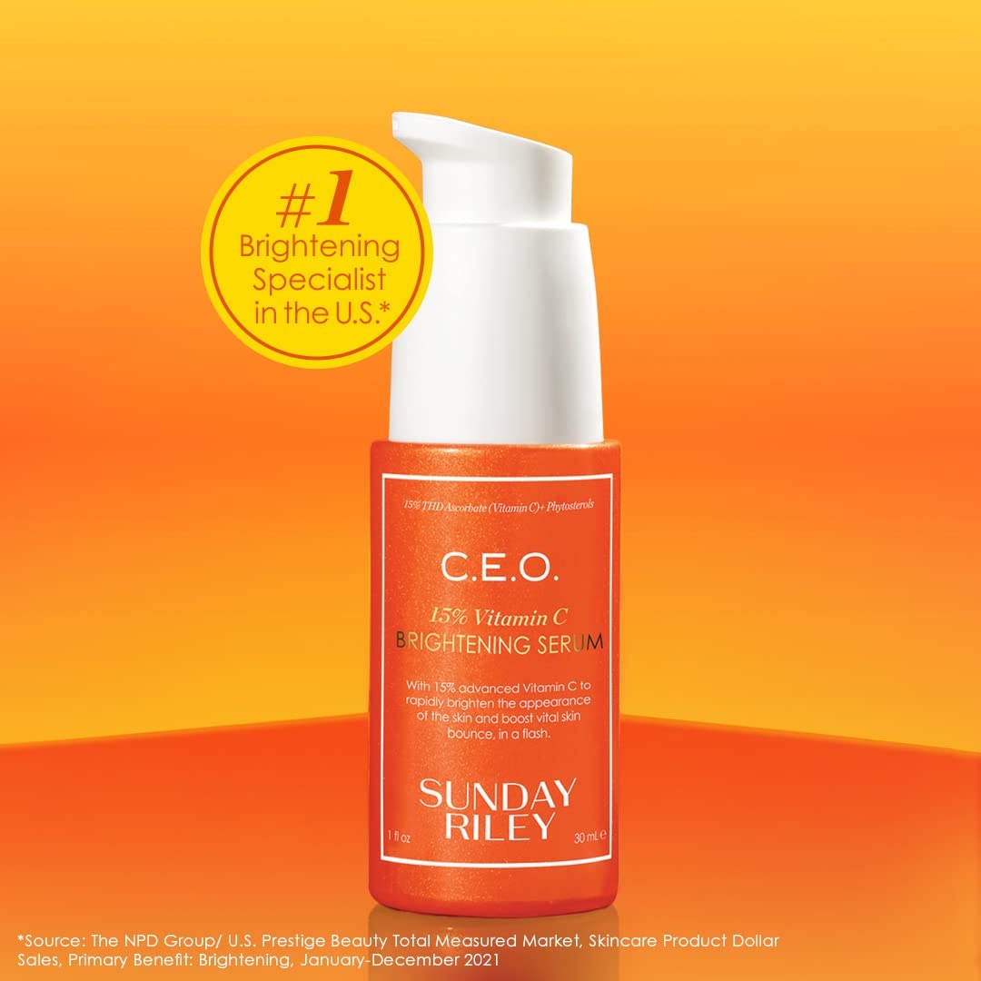 Sunday Riley C.E.O. 15% Vitamin C Brightening Serum(1.7 Fl Oz (Pack of 1))
