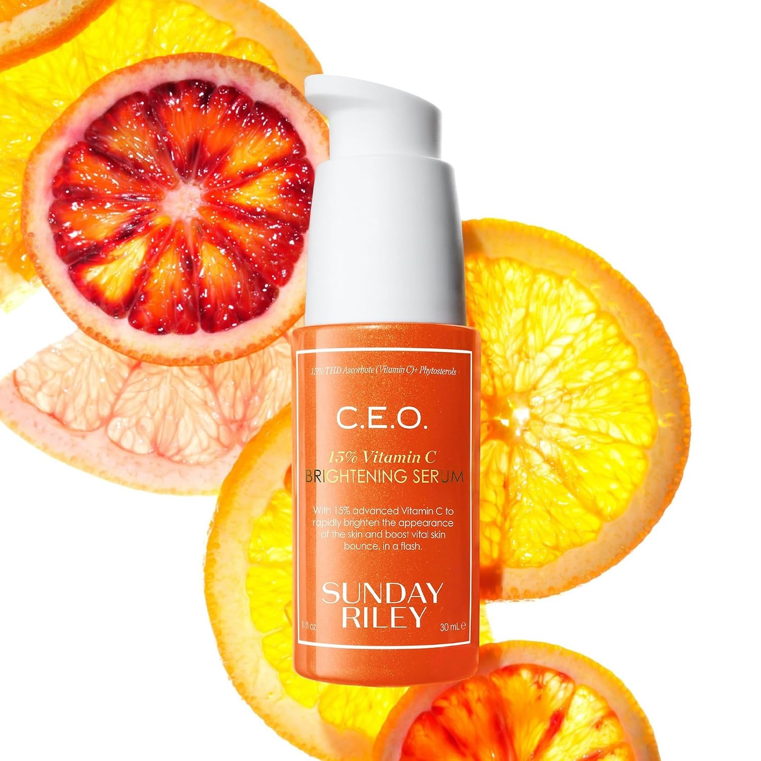 Sunday Riley C.E.O. 15% Vitamin C Brightening Serum(1.7 Fl Oz (Pack of 1)) - view 5