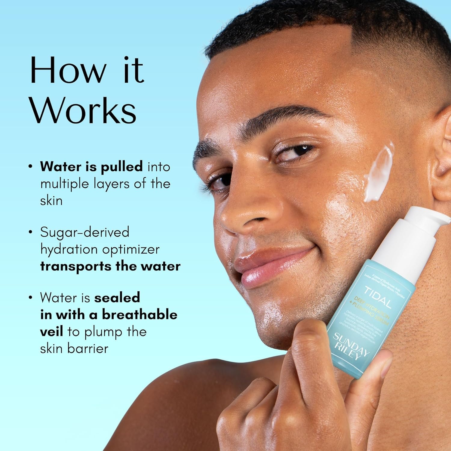Sunday Riley Tidal Deep Hydration and Plumping Serum(Off White) - view 4