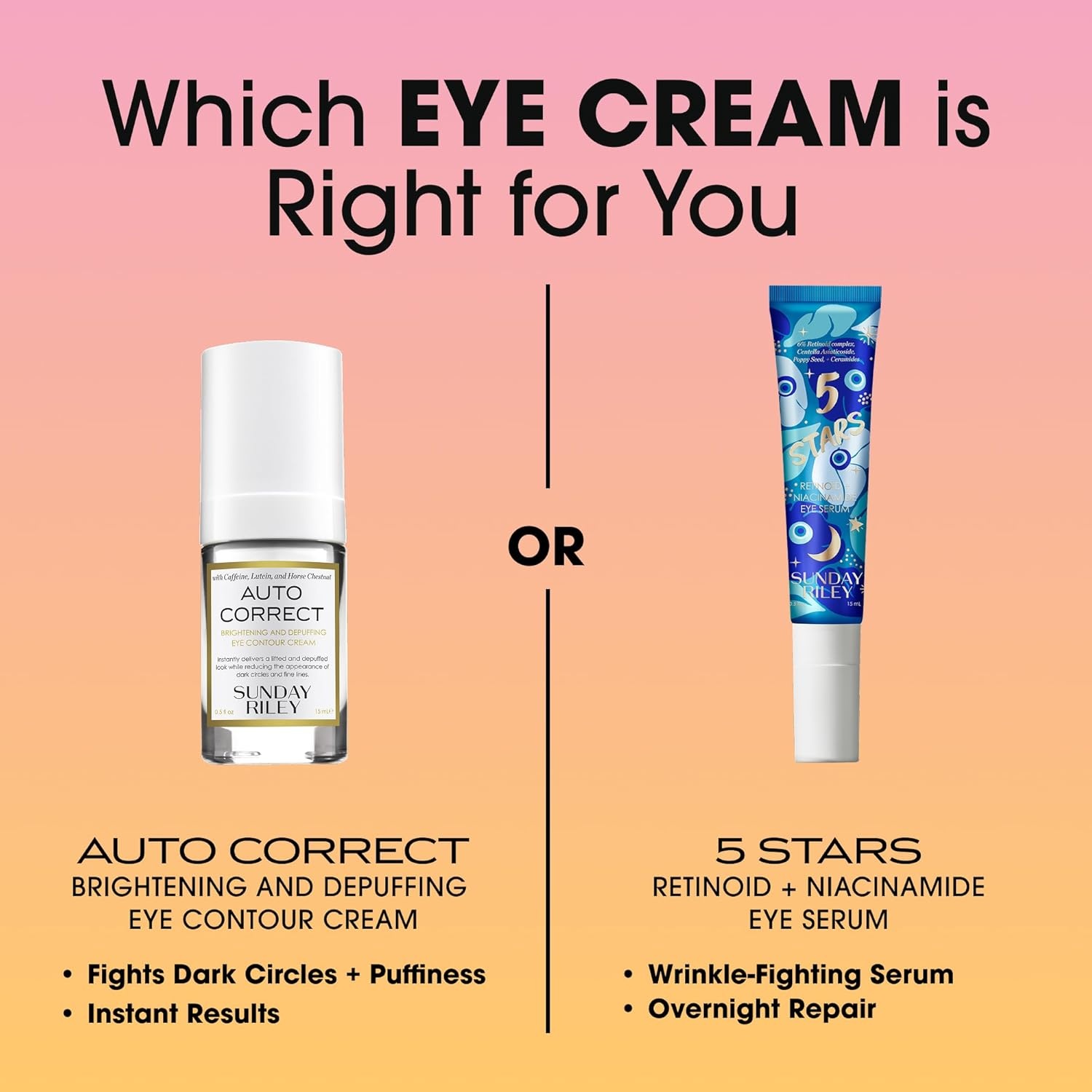 Sunday Riley Auto Correct Eye Cream(0.5 Fl Oz (Pack of 1)) - view 4